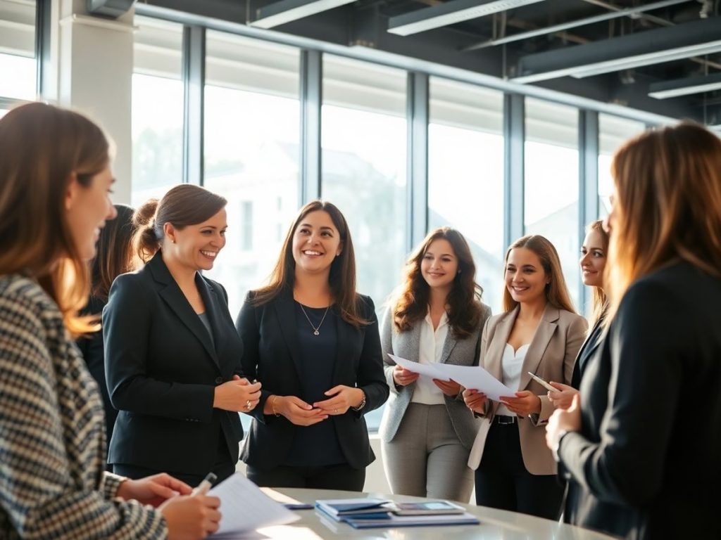 Femei lider, inspirație, succes.