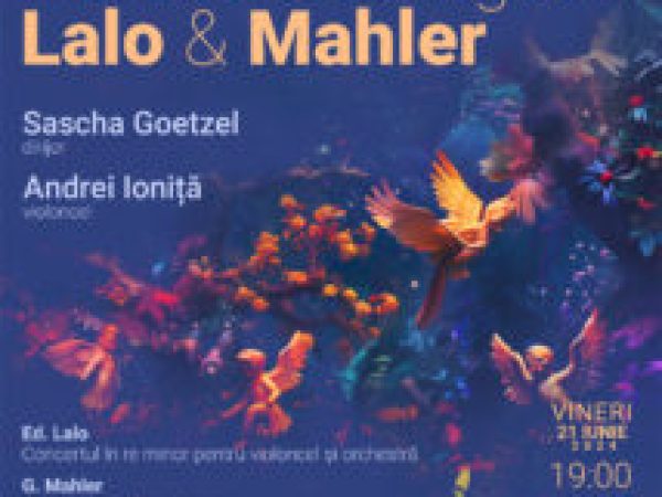 ÎNCHIDERE DE STAGIUNE LA SALA RADIO: Dirijorul SASCHA GOETZEL și violoncelistul ANDREI IONIȚĂ